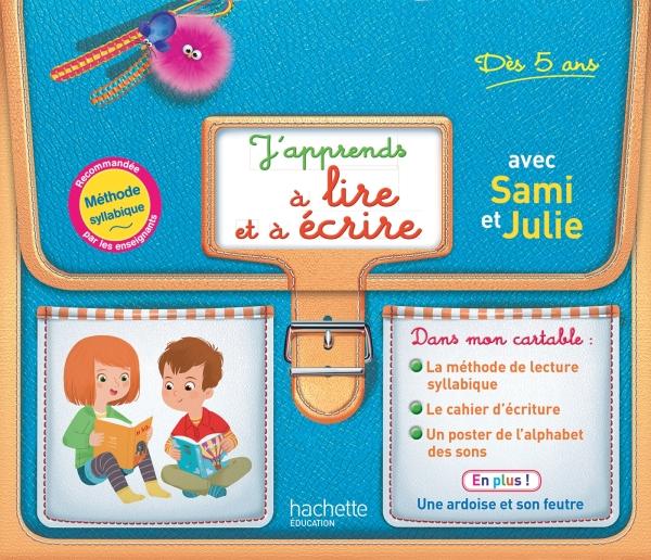 Sam et Julie ; mon cartable pour apprendre à lire et à écrire
