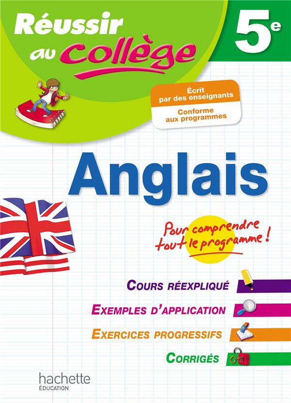 Réussir au collège : anglais ; 5ème