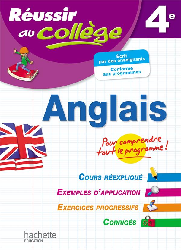 Réussir au collège : anglais ; 4ème