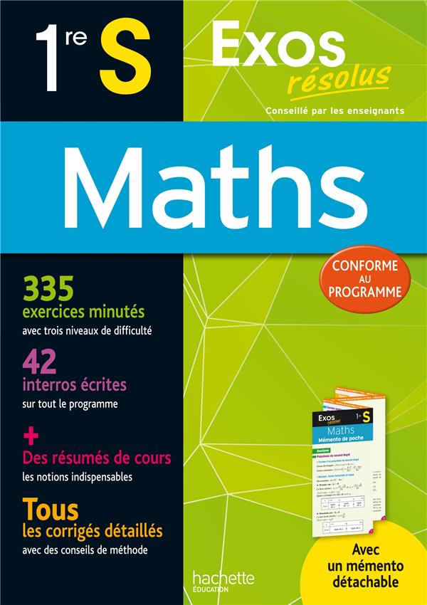 Exos résolus : maths ; 1ère S