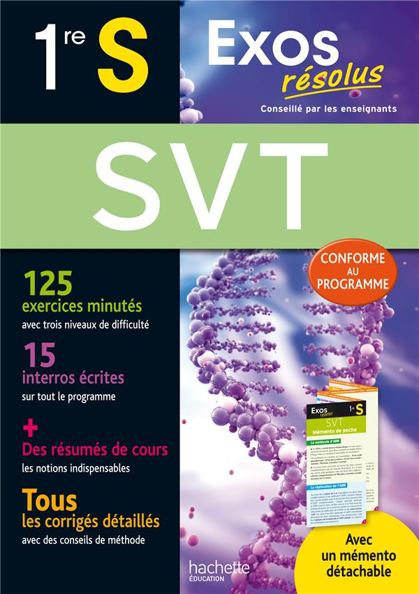 Exos résolus : SVT ; 1ère S