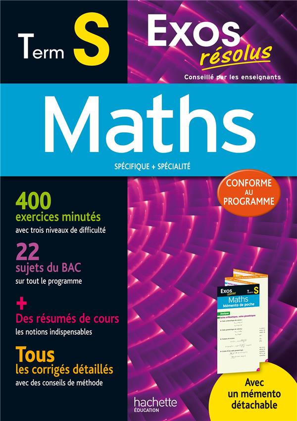 Exos résolus : maths ; terminale S