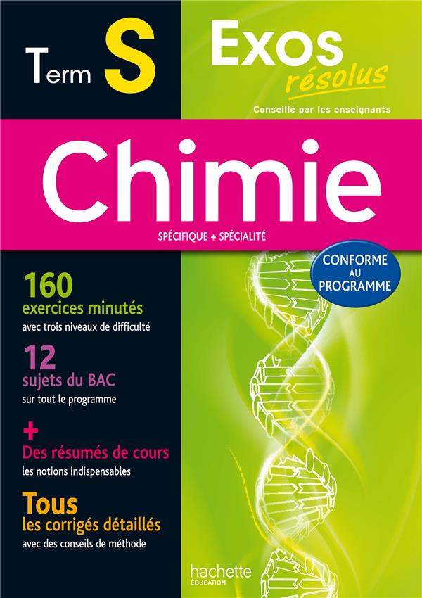 Exos résolus : chimie ; terminale S