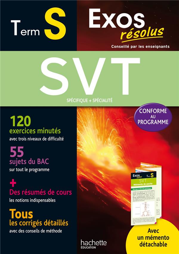 Exos résolus : SVT ; terminale S