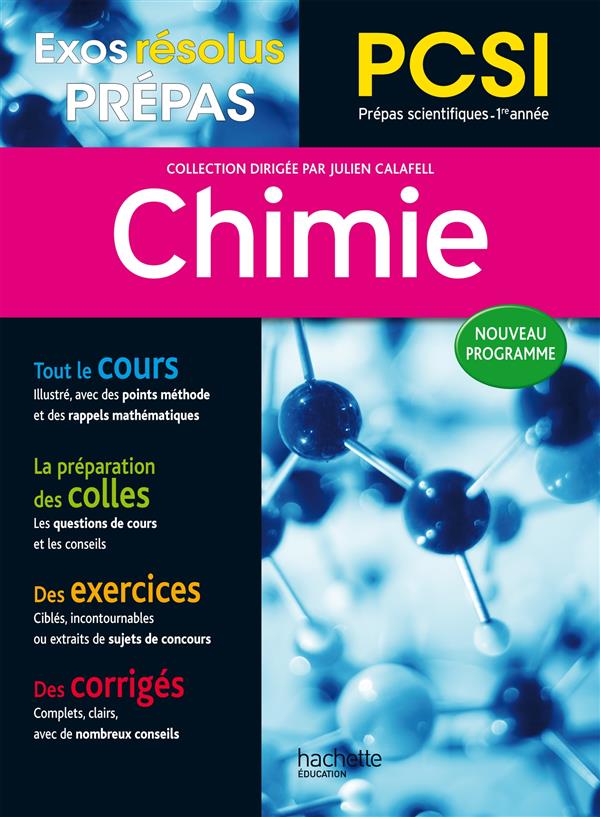 Exos résolus : prépas chimie ; PCSI