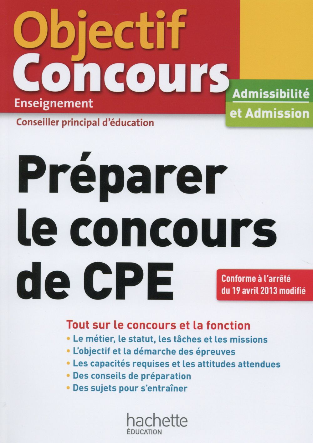 Objectif concours : préparer le concours de cpe