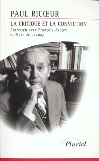 La critique et la conviction