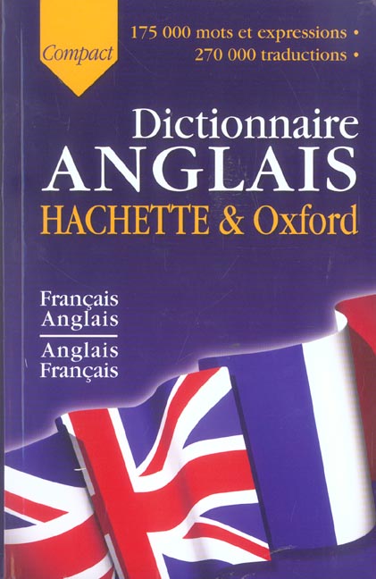 Dictionnaire anglais ; hachette & oxford ; compact