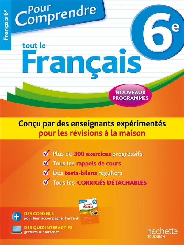 Pour comprendre tout le français : 6e