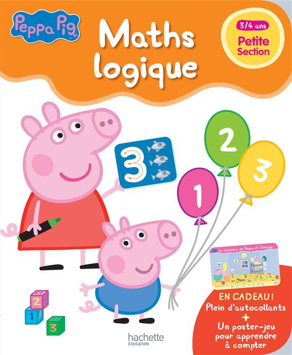 Mathématiques ; Peppa Pig ; petite section ; 3/4 ans