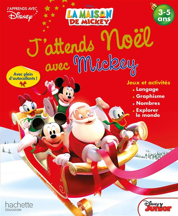 J'attends Noël avec Mickey