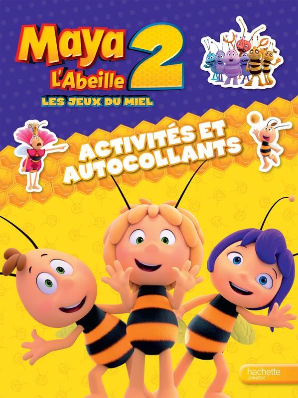 Maya l'abeille : activités et autocollants