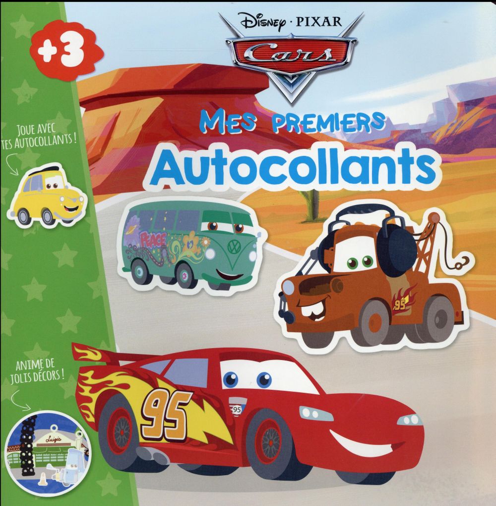 Mes premiers autocollants : Cars