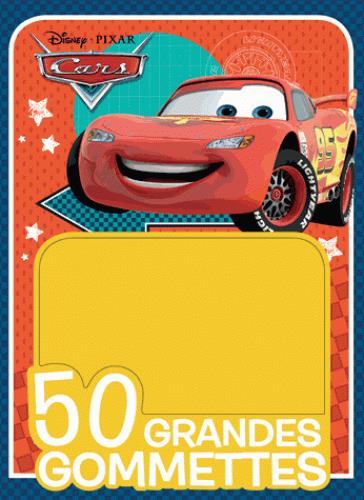 50 grandes gommettes : Cars