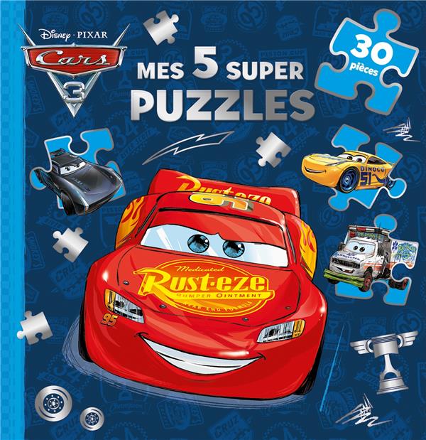 Cars 3 : mes 5 super puzzles