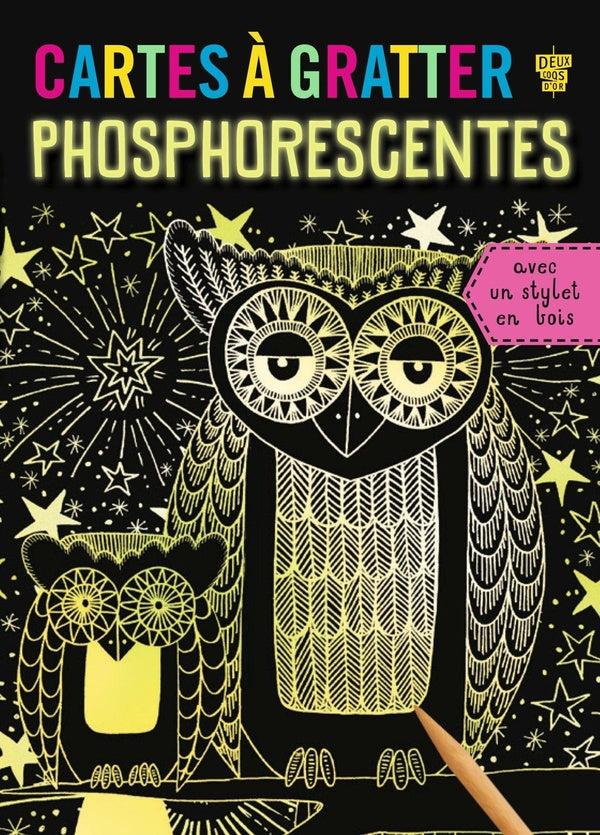 Cartes à gratter ; phosphorescentes