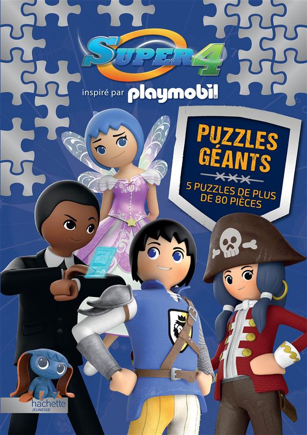 Playmobil Super 4 : puzzles géants