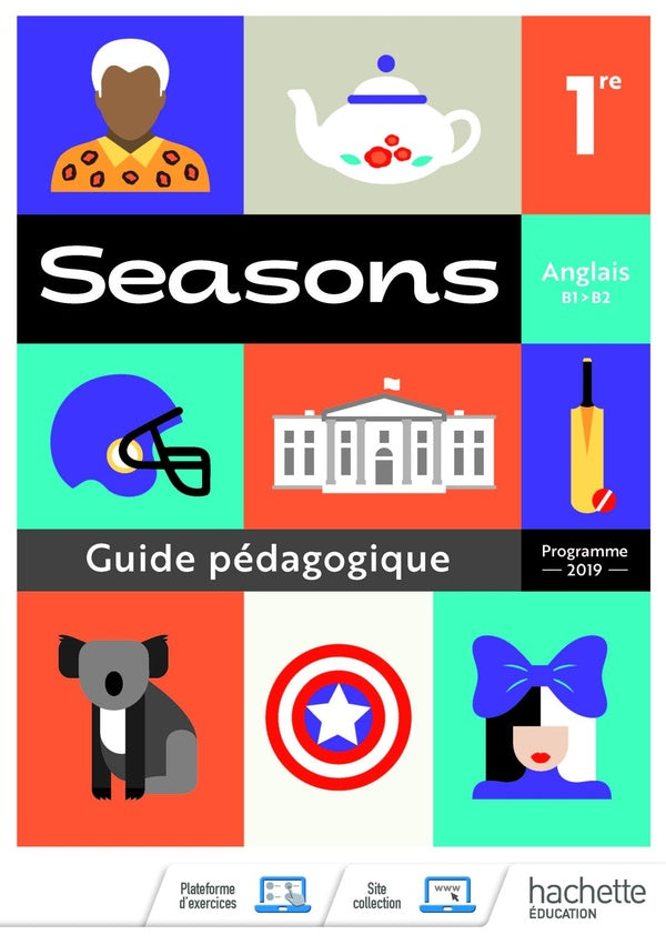 Seasons : 1re ; livre du professeur (édition 2019)