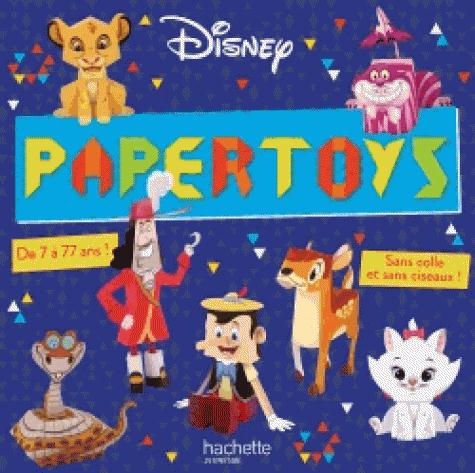 Disney, mon grand livre de papertoys