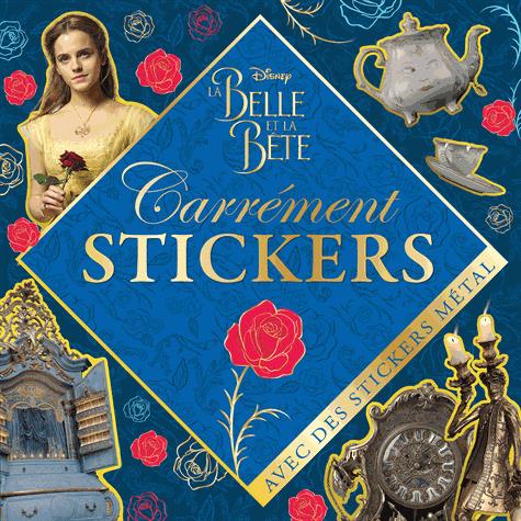 Carrément stickers : la Belle et la Bête