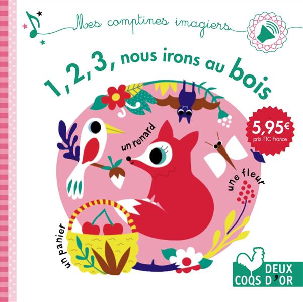 Tout carton sonore ; 123 nous irons au bois