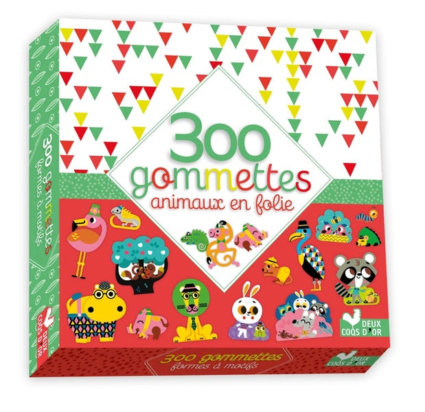 GOMMETTES : animaux en folie