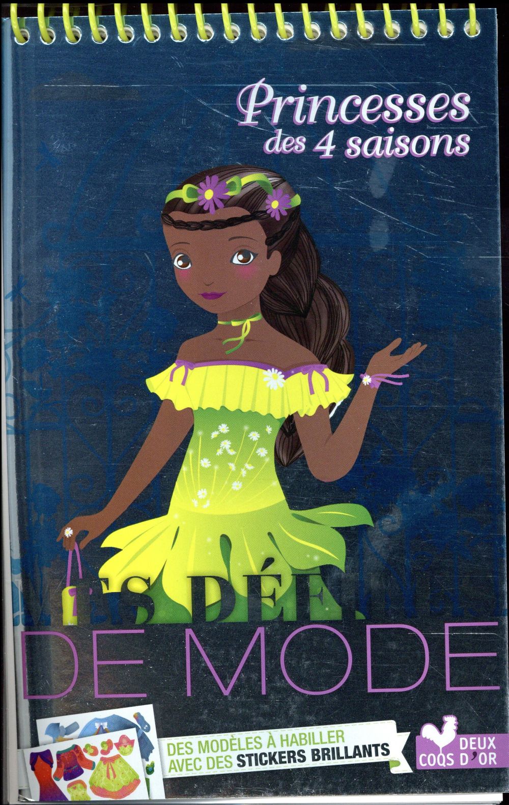 Défilés de mode : bloc à spirale . princesses des 4 saisons