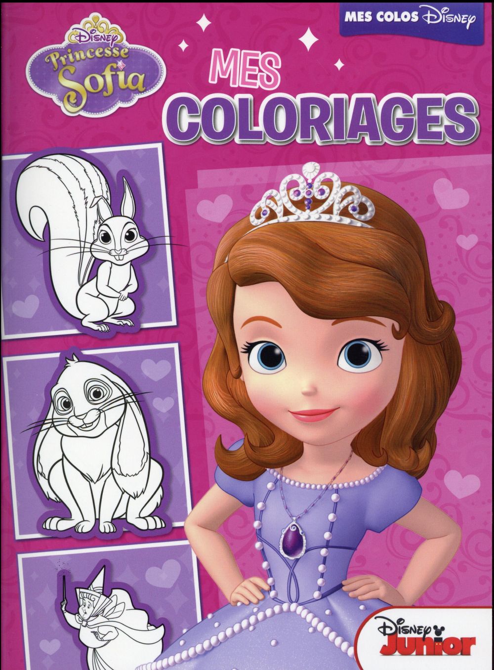 Princesse Sofia : mes petits coloriages