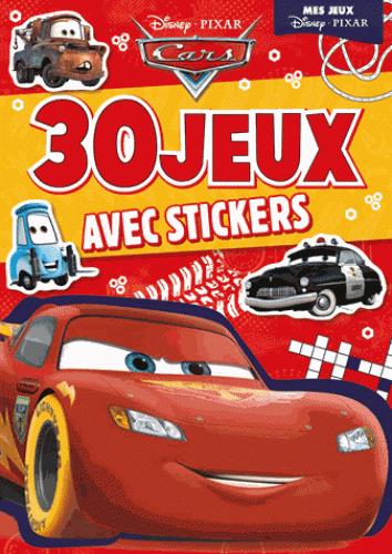 30 jeux avec stickers : Cars