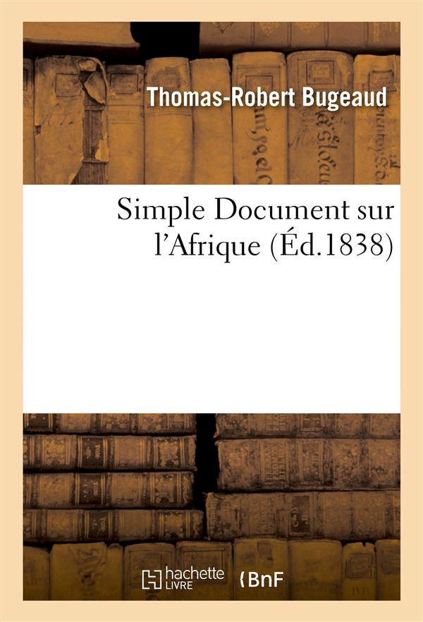 Simple document sur l'afrique