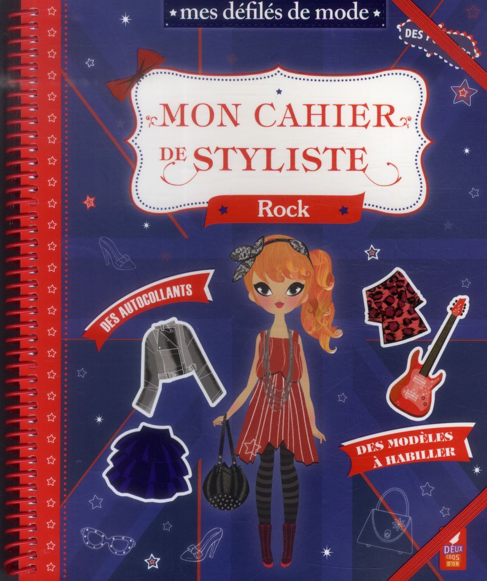 Défilés de mode : mon cahier de styliste ; spécial rock
