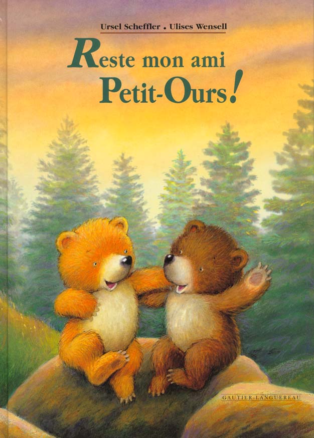 Reste mon ami petit ours