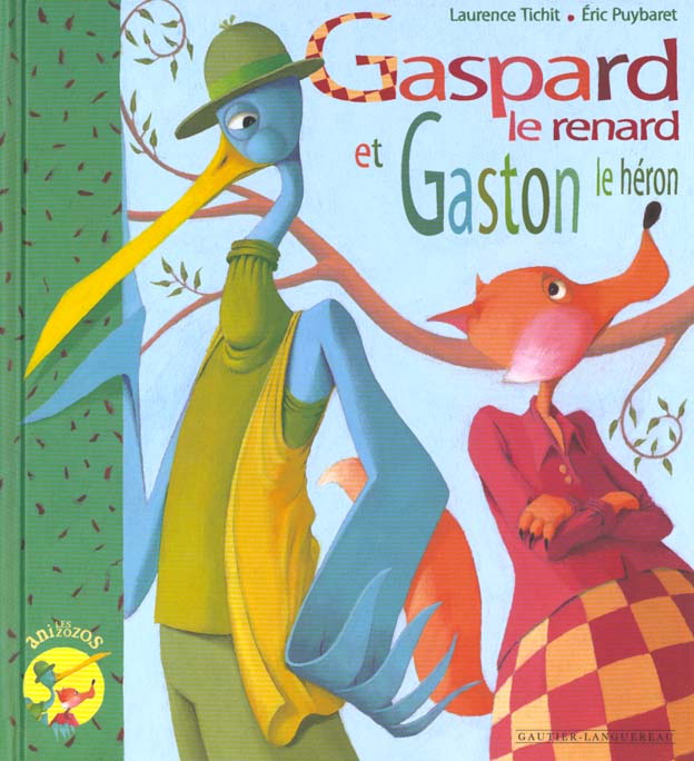 Gaspard le renard et gaston le heron