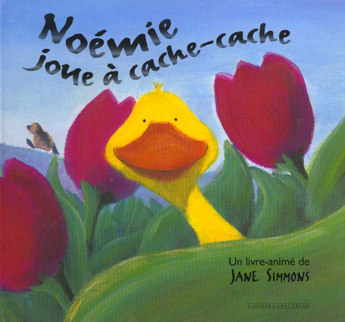 Noemie joue a cache cache
