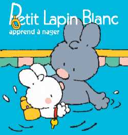 Petit lapin prend son bain