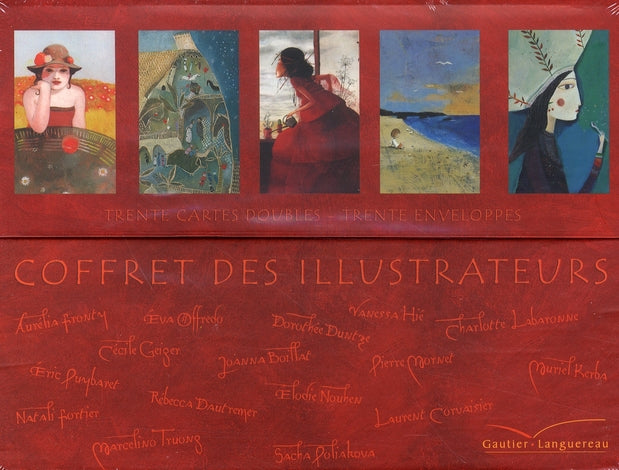 Coffret des illustrateurs ; cartes de voeux