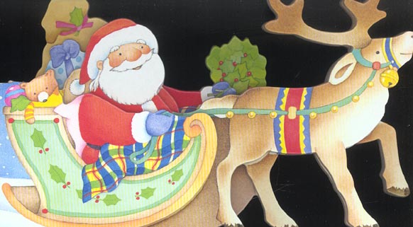 Le traineau du pere noel
