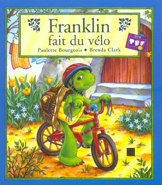 Franklin fait du velo