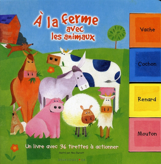à la ferme avec les animaux