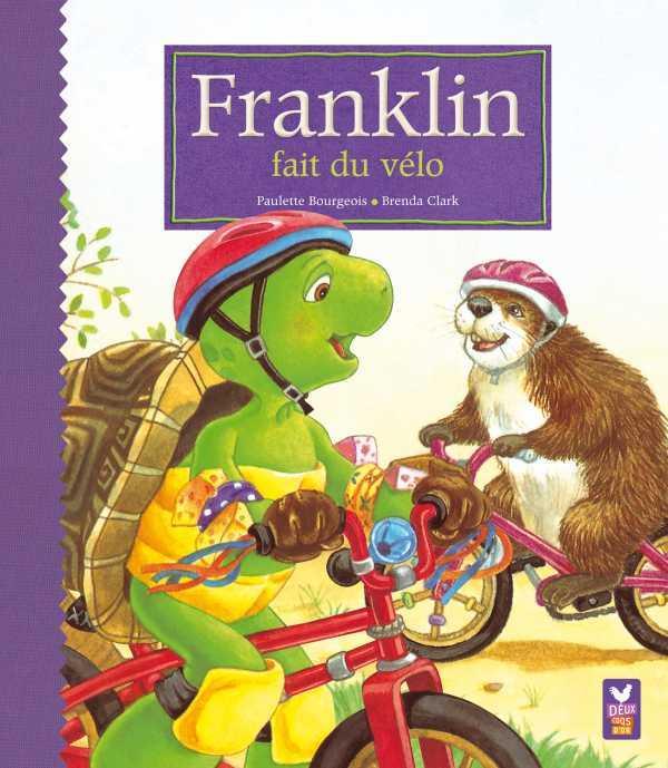 Franklin fait du velo