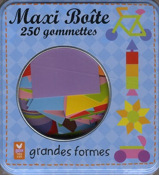 GOMMETTES : grandes formes ; maxi-boîte