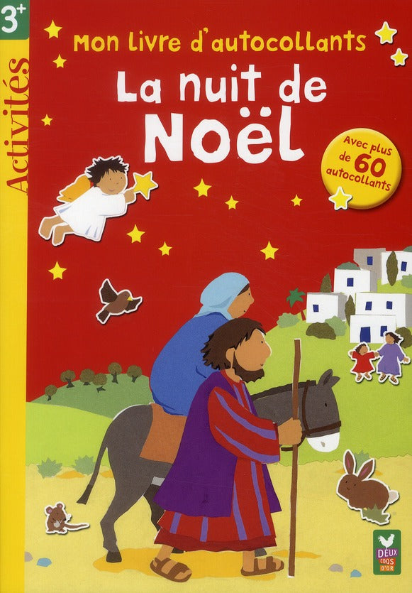La nuit de Noël ; mon livre d'autocollants