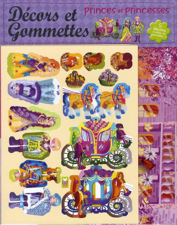 DECORS ET GOMMETTES : princes et princesses