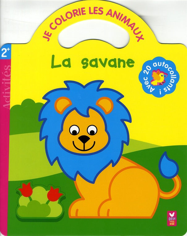 JE COLORIE LES ANIMAUX : la savane
