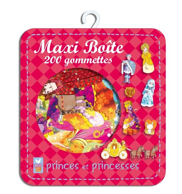 GOMMETTES : princes et princesses ; maxi-boîte