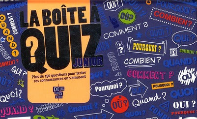 La boîte à quiz junior