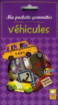 MA POCHETTE GOMMETTES : véhicules