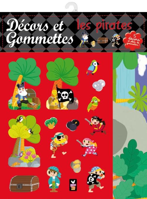 DECORS ET GOMMETTES : les pirates