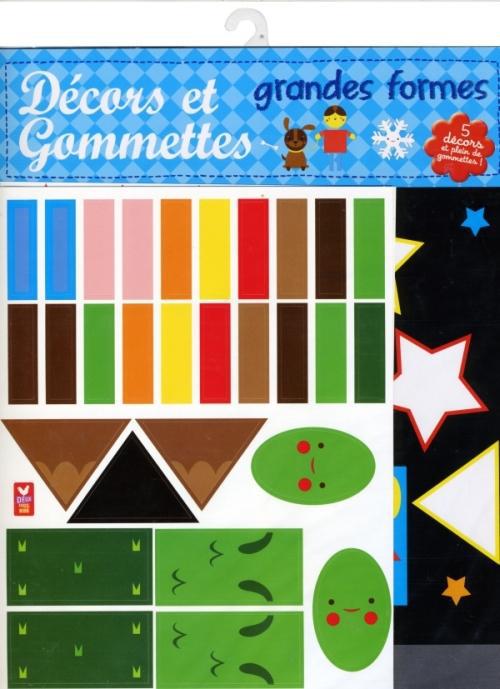 DECORS ET GOMMETTES : grandes formes