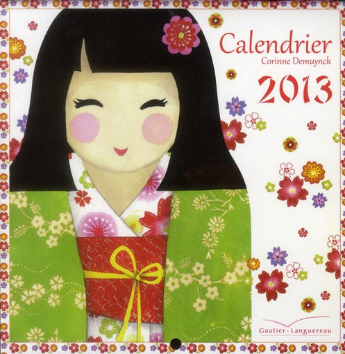 Calendrier Kokeshis 2013